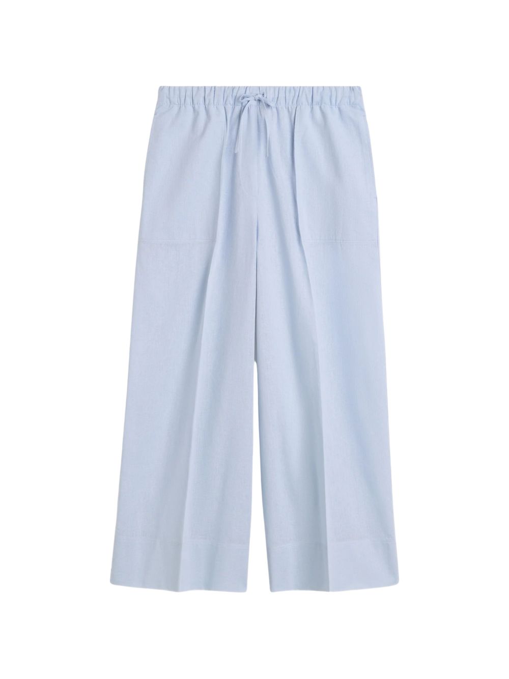 Pantaloni a gamba larga con coulisse in celeste Toteme - donna 