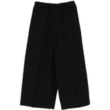 Pantaloni a gamba mapia con coulisse in nero Toteme - donna 