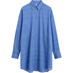 Camicia con stampa in blu Toteme - donna 