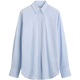 Camicia oversize a maiche lunghe in celeste Toteme - donna 