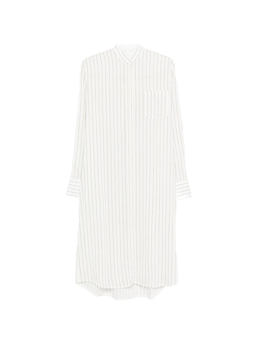 Chemisier a righe in bianco Toteme - donna 