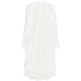Chemisier a righe in bianco Toteme - donna 