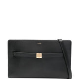 Borsa a spalla con logo in nero Toteme - donna 