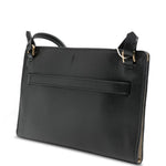 Borsa a spalla con logo in nero Toteme - donna 