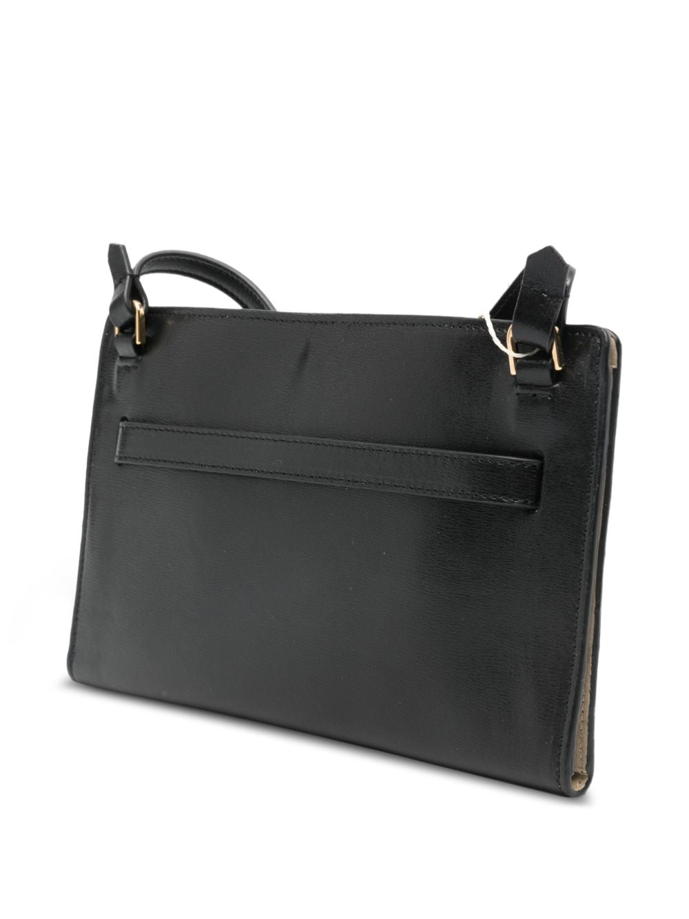 Borsa a spalla con logo in nero Toteme - donna 