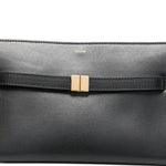 Borsa a spalla con logo in nero Toteme - donna 