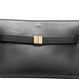 Borsa a spalla con logo in nero Toteme - donna 
