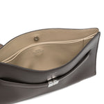 Borsa a spalla con logo in marrone Toteme - donna 
