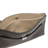 Borsa a spalla con logo in marrone Toteme - donna 