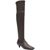 Stivali alti al ginocchio in nappa in nero Toteme - donna 