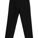 Pantaloni slim in lana e seta in neo Toteme - donna 