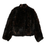 Giacca in shearling in marrone Toteme - donna 