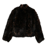 Giacca in shearling in marrone Toteme - donna 