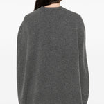 Maglione a mantella  in cashmere in grigio Toteme - donna 