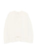 Toteme White Cashmere Cape Sweater - women