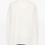 Maglione a mantella  in cashmere in bianco Toteme - donna 
