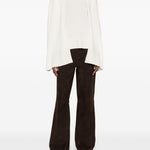 Maglione a mantella  in cashmere in bianco Toteme - donna 