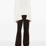 Maglione a mantella  in cashmere in bianco Toteme - donna 