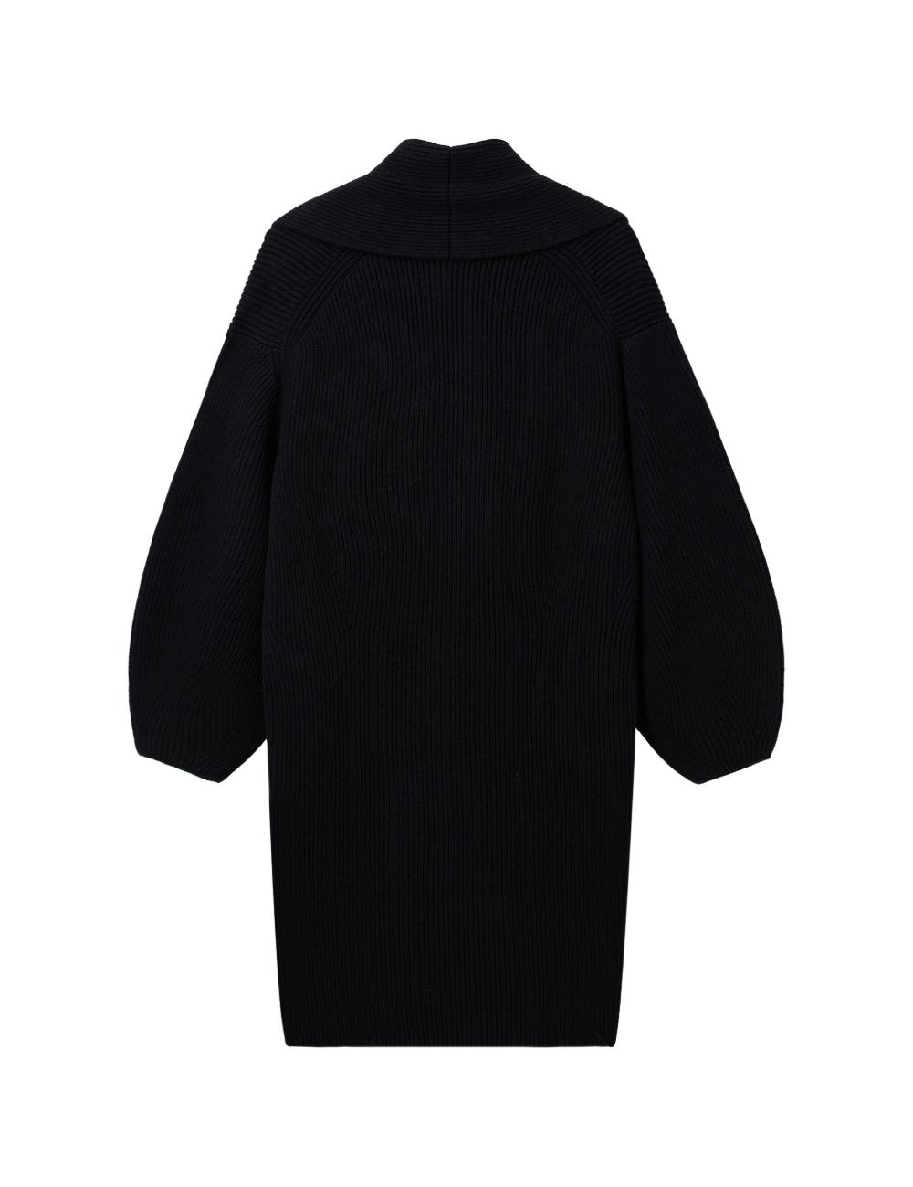 Cardigan con chiusura a bottoni in nero Toteme - donna 