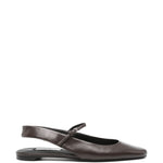 Ballerine con cinturinio in marrone Toteme - donna 