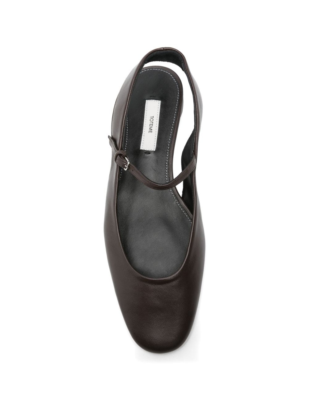 Ballerine con cinturinio in marrone Toteme - donna 