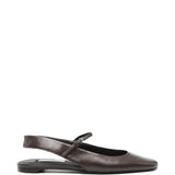 Ballerine con cinturinio in marrone Toteme - donna 