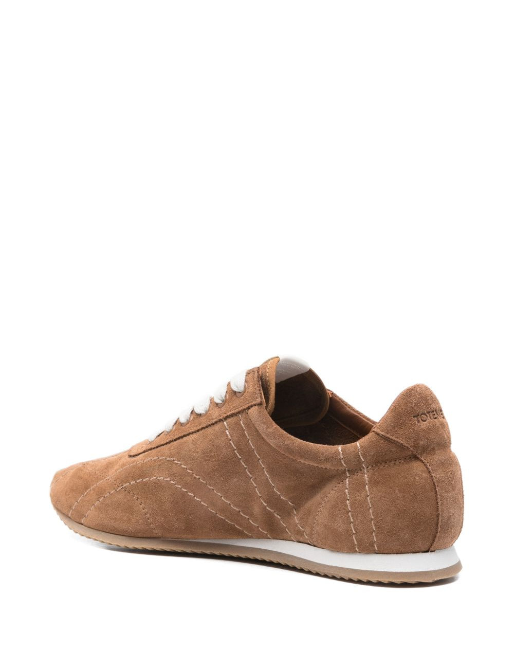 Sneakers Flex in pelle scamosciata in marrone Toteme - donna 