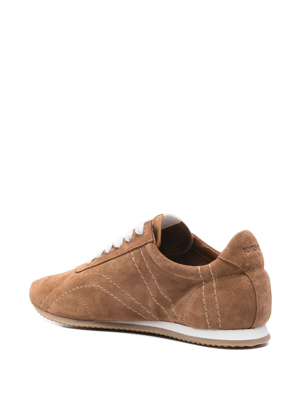 Sneakers Flex in pelle scamosciata in marrone Toteme - donna 