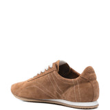 Sneakers Flex in pelle scamosciata in marrone Toteme - donna 