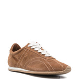 Sneakers Flex in pelle scamosciata in marrone Toteme - donna 