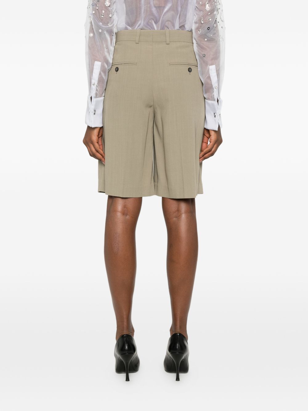 Shorts ampi in grigio Toteme - donna 