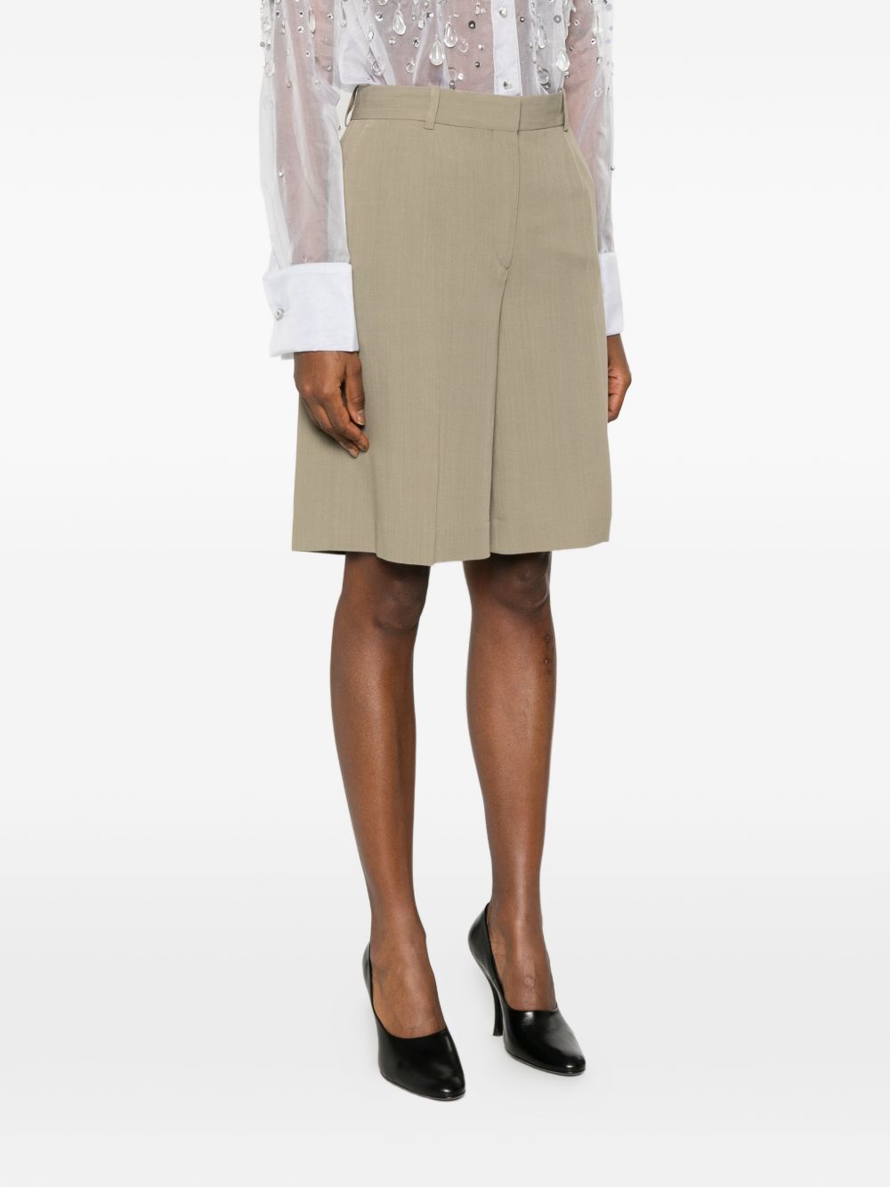 Shorts ampi in grigio Toteme - donna 