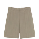 Shorts ampi in grigio Toteme - donna 