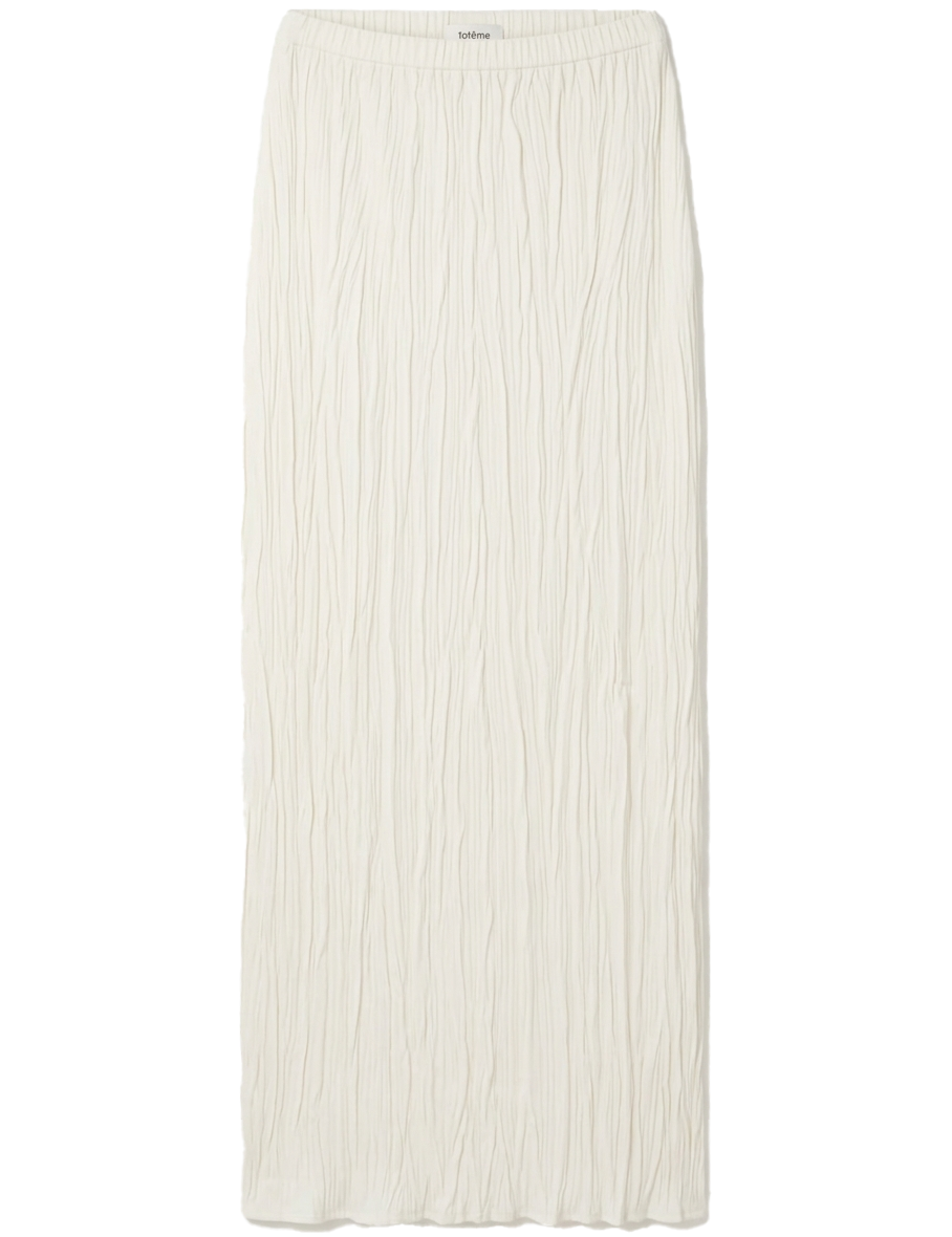 Gonna a tubino in beige Toteme - donna 