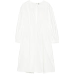Abito con maniche balloon in bianco Toteme - donna 