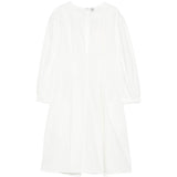 Abito con maniche balloon in bianco Toteme - donna 