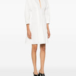 Abito con maniche balloon in bianco Toteme - donna 