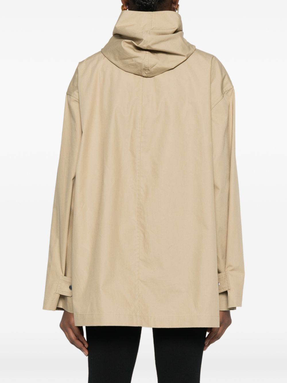 Giacca tecnica con sciarpa  in beige Toteme - donna 