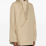 Giacca tecnica con sciarpa  in beige Toteme - donna 