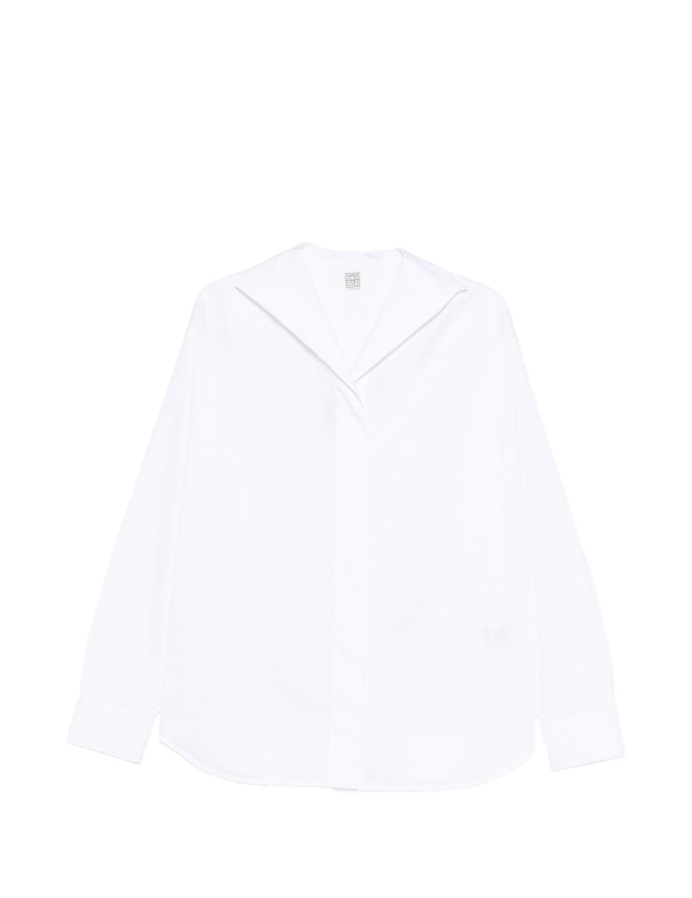 Camicia con bottoni in bianco Toteme - donna 