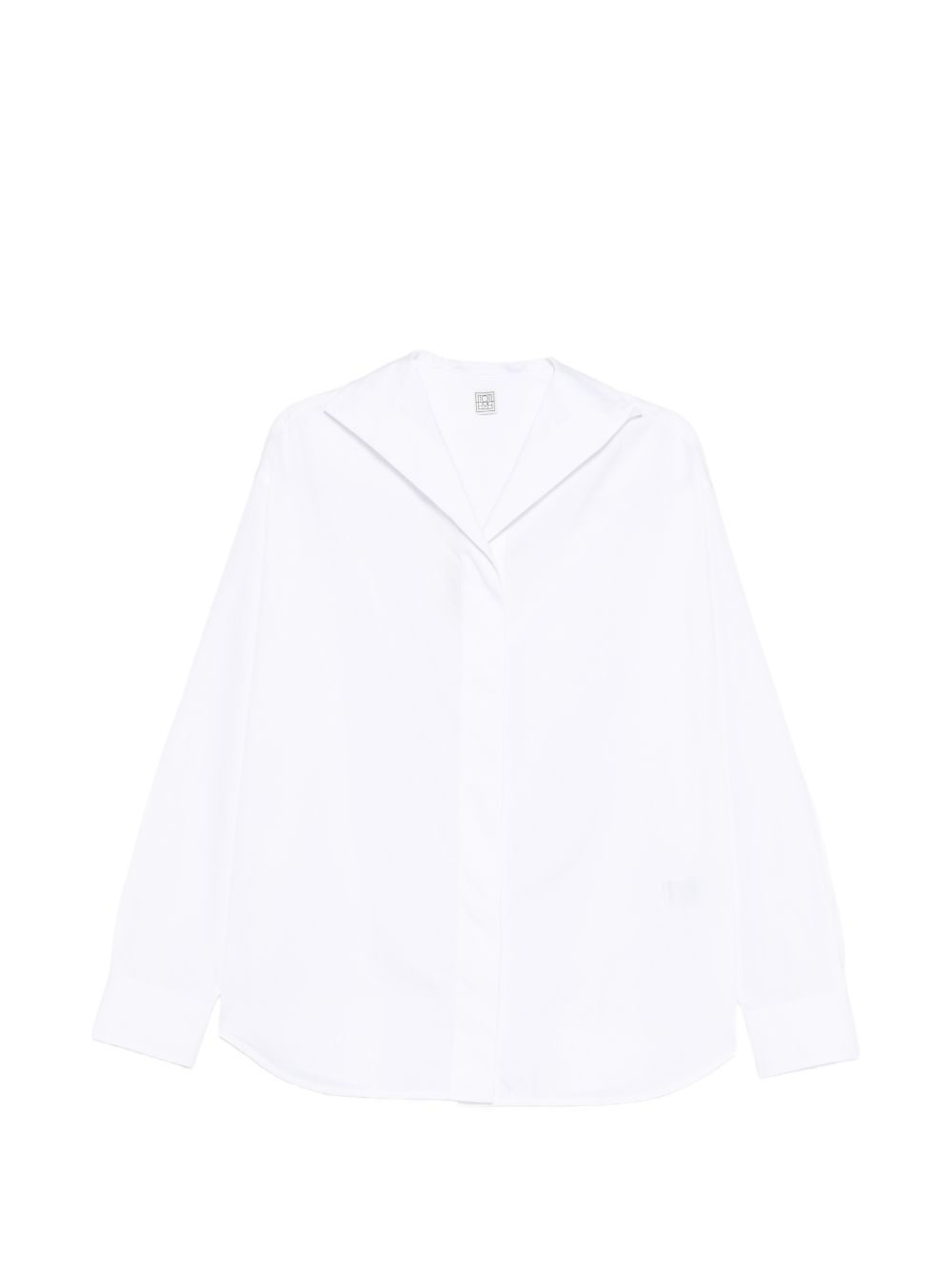 Camicia con bottoni in bianco Toteme - donna 