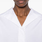 Camicia con bottoni in bianco Toteme - donna 