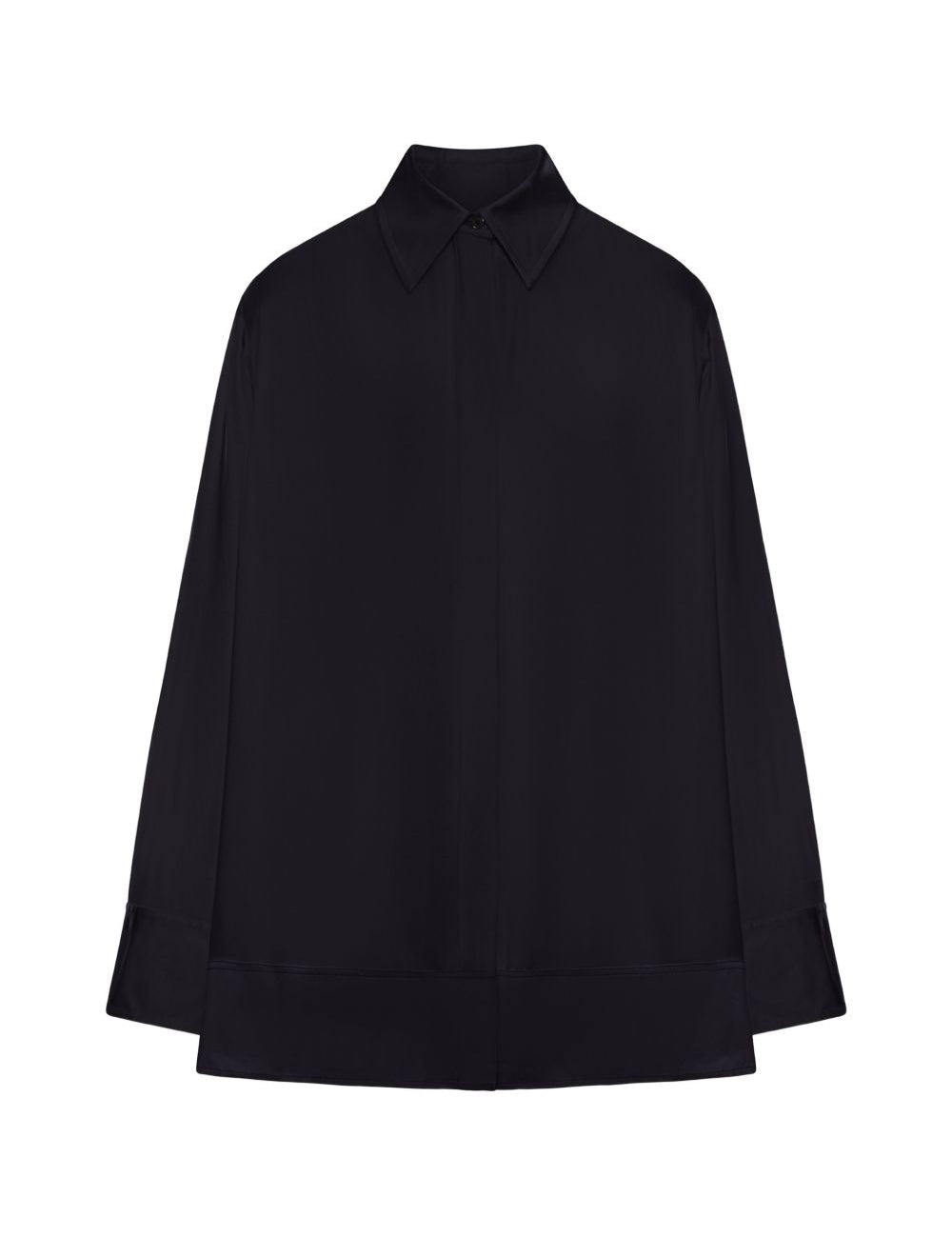 Camicia soft tuxedo in nero Toteme - donna 