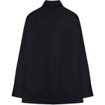Camicia soft tuxedo in nero Toteme - donna 