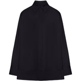 Camicia soft tuxedo in nero Toteme - donna 