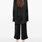 Camicia soft tuxedo in nero Toteme - donna 