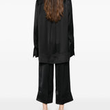 Camicia soft tuxedo in nero Toteme - donna 