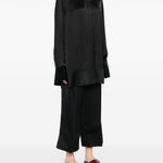 Camicia soft tuxedo in nero Toteme - donna 