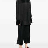 Camicia soft tuxedo in nero Toteme - donna 