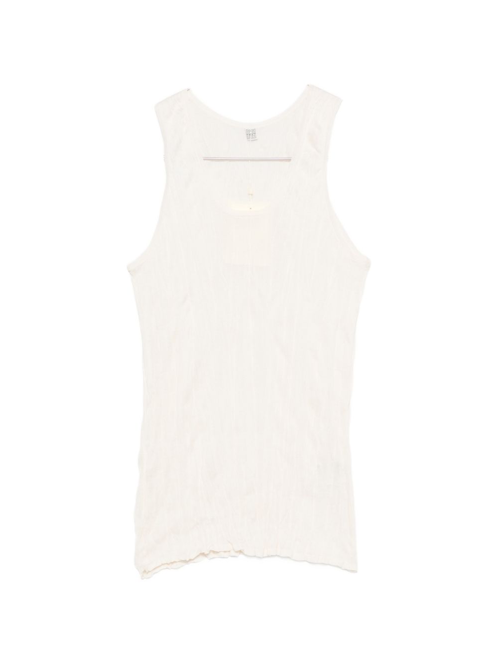 Top goffrato in bianco Toteme - donna 